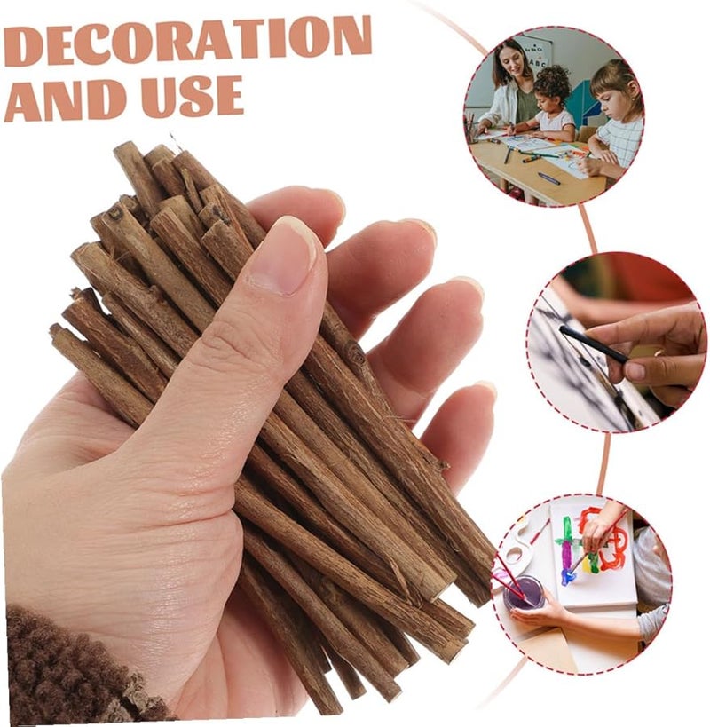 Natural Wood Twigs Sticks 150pcs For DIY Crafts Home Decor Photo Props - Image 3